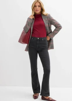 Vaqueros bootcut, high waist