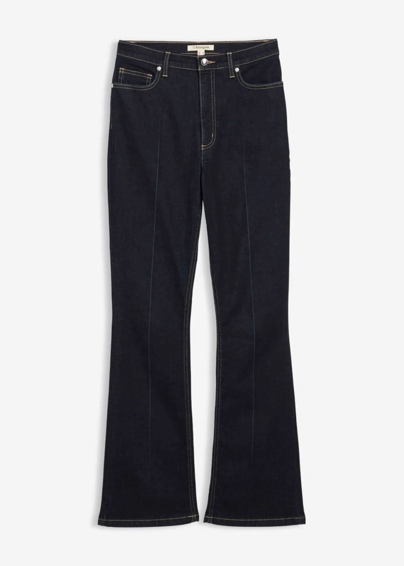 Vaqueros bootcut, high waist