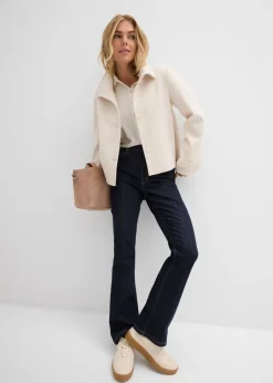 Vaqueros bootcut, high waist