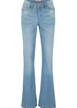 Vaqueros bootcut mid waist, elásticos