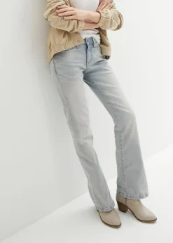 Vaqueros bootcut mid waist, elásticos