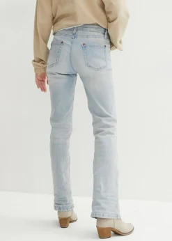 Vaqueros bootcut mid waist, elásticos