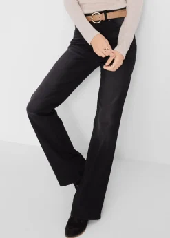 Vaqueros bootcut, mid waist, moldeadores