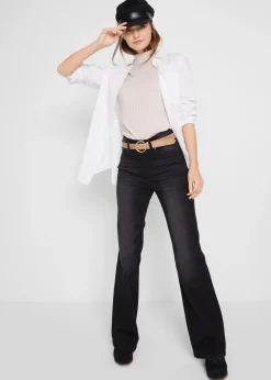 Vaqueros bootcut, mid waist, moldeadores