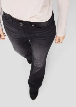 Vaqueros bootcut, mid waist, moldeadores