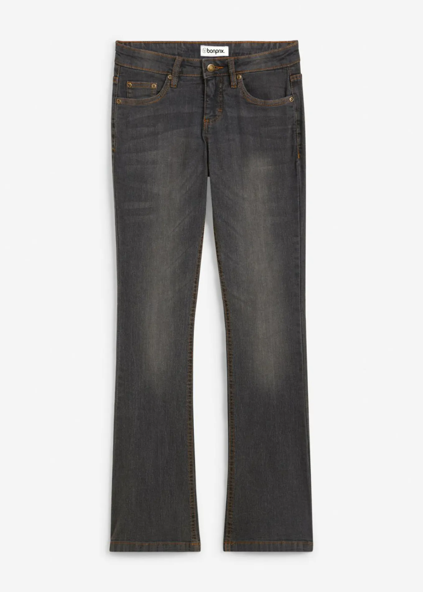 Vaqueros bootcut mid waist, elásticos