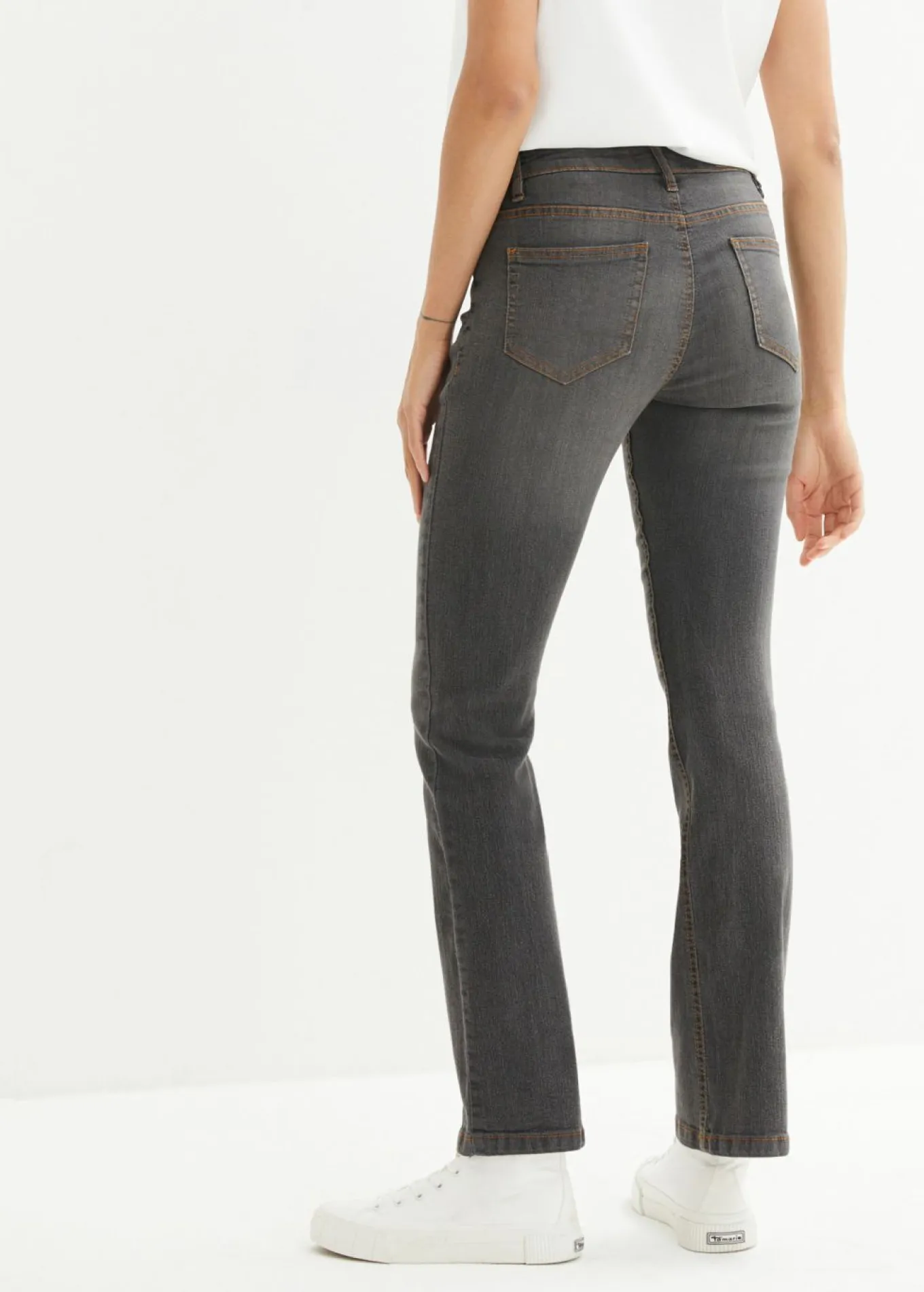 Vaqueros bootcut mid waist, elásticos