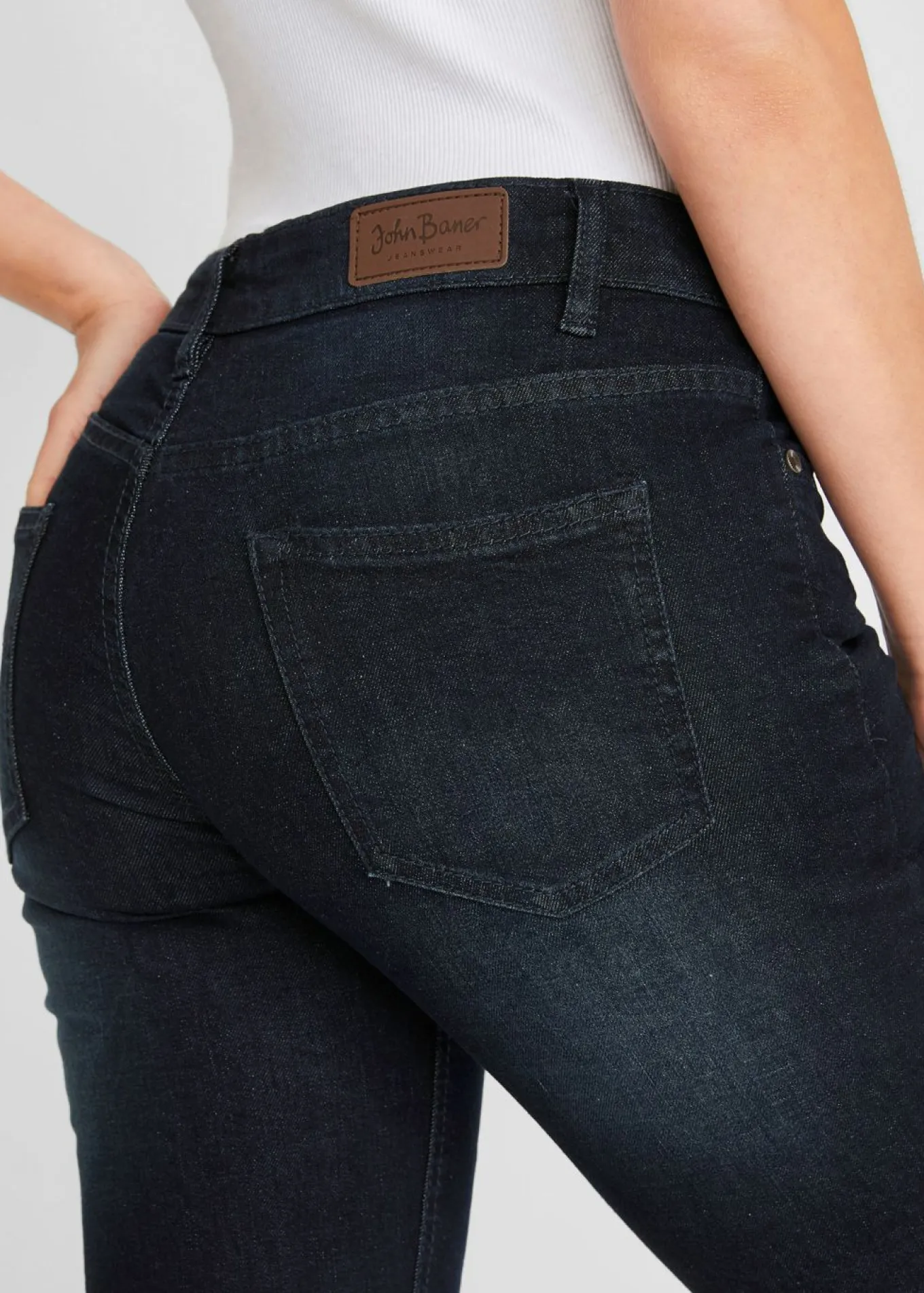 Vaqueros bootcut mid waist, elásticos