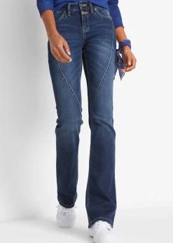 Vaqueros bootcut mid waist, elásticos