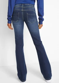 Vaqueros bootcut mid waist, elásticos