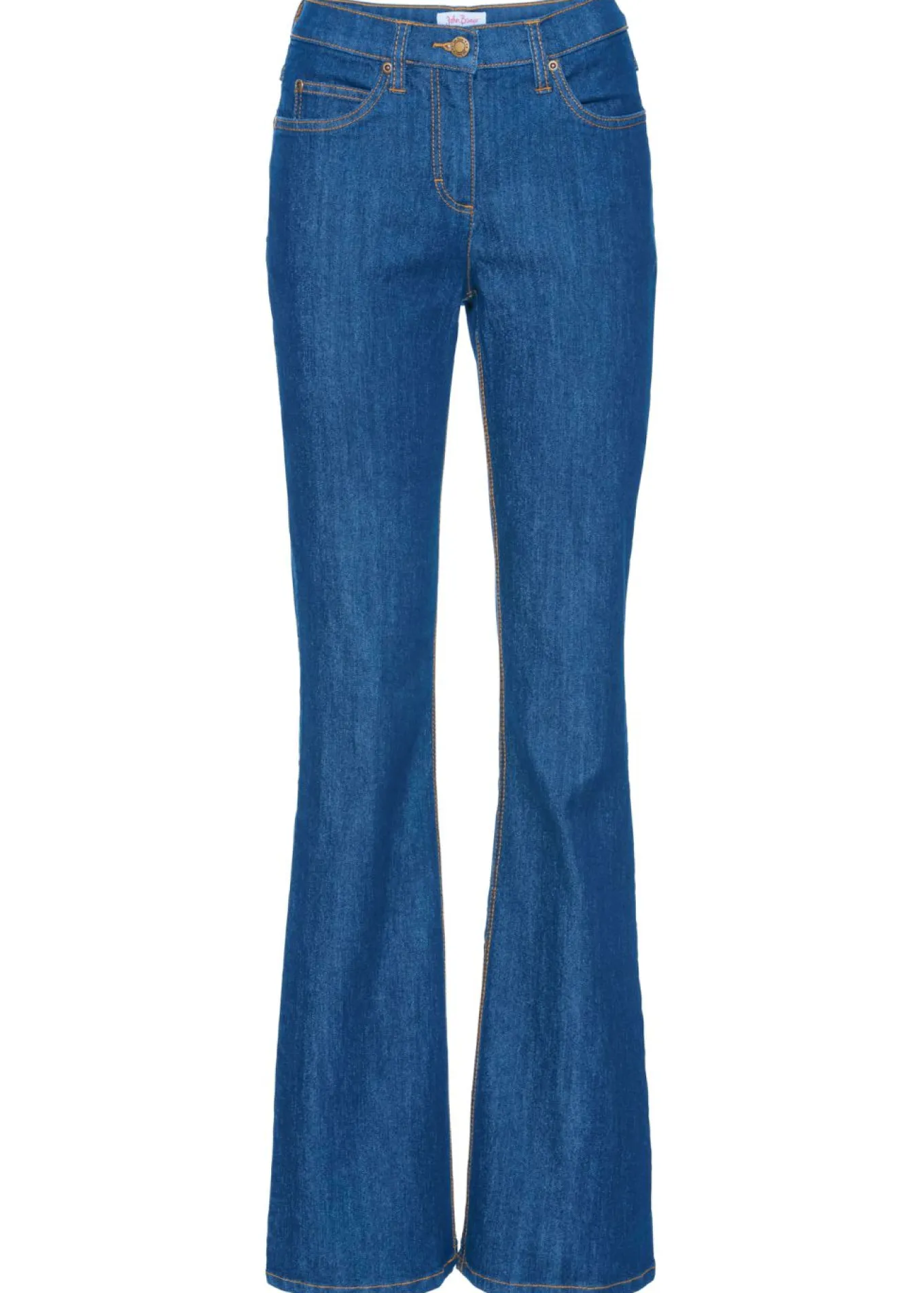 Vaqueros bootcut mid waist, elásticos