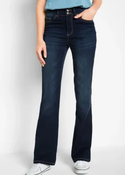 Vaqueros bootcut, mid waist, moldeadores