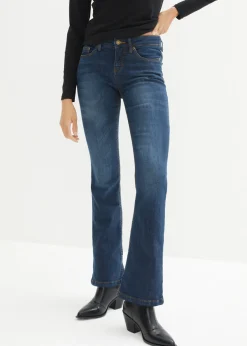 Vaqueros bootcut mid waist, elásticos