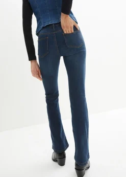 Vaqueros bootcut mid waist, elásticos