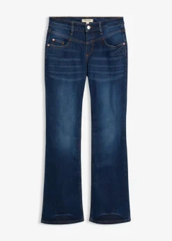 Vaqueros bootcut mid waist, elásticos