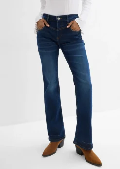 Vaqueros bootcut mid waist, elásticos