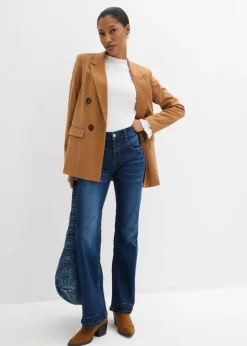 Vaqueros bootcut mid waist, elásticos