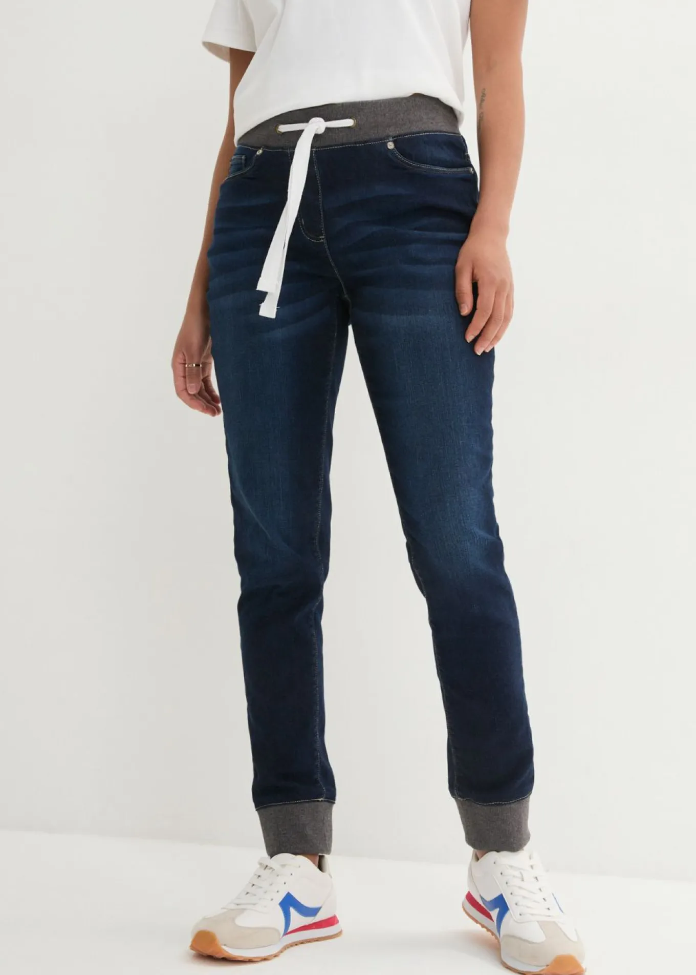Vaqueros boyfriend, mid waist, cintura cómoda