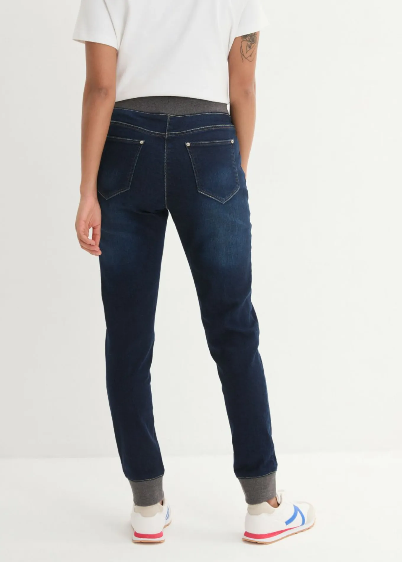 Vaqueros boyfriend, mid waist, cintura cómoda