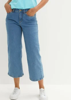 Vaqueros capri anchos Essential