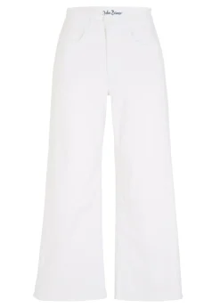 Vaqueros capri de corte ancho