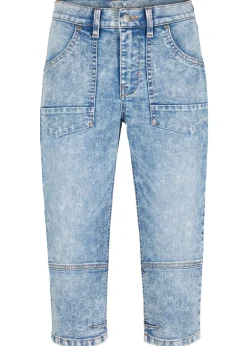 Vaqueros capri elásticos