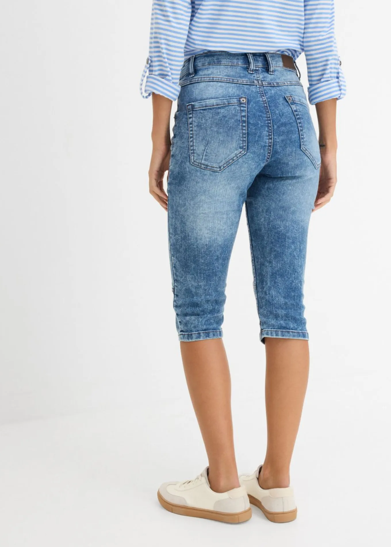 Vaqueros capri elásticos