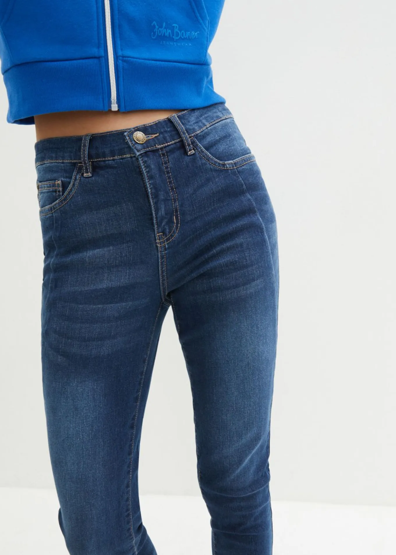 Vaqueros capri slim fit ultrasuaves