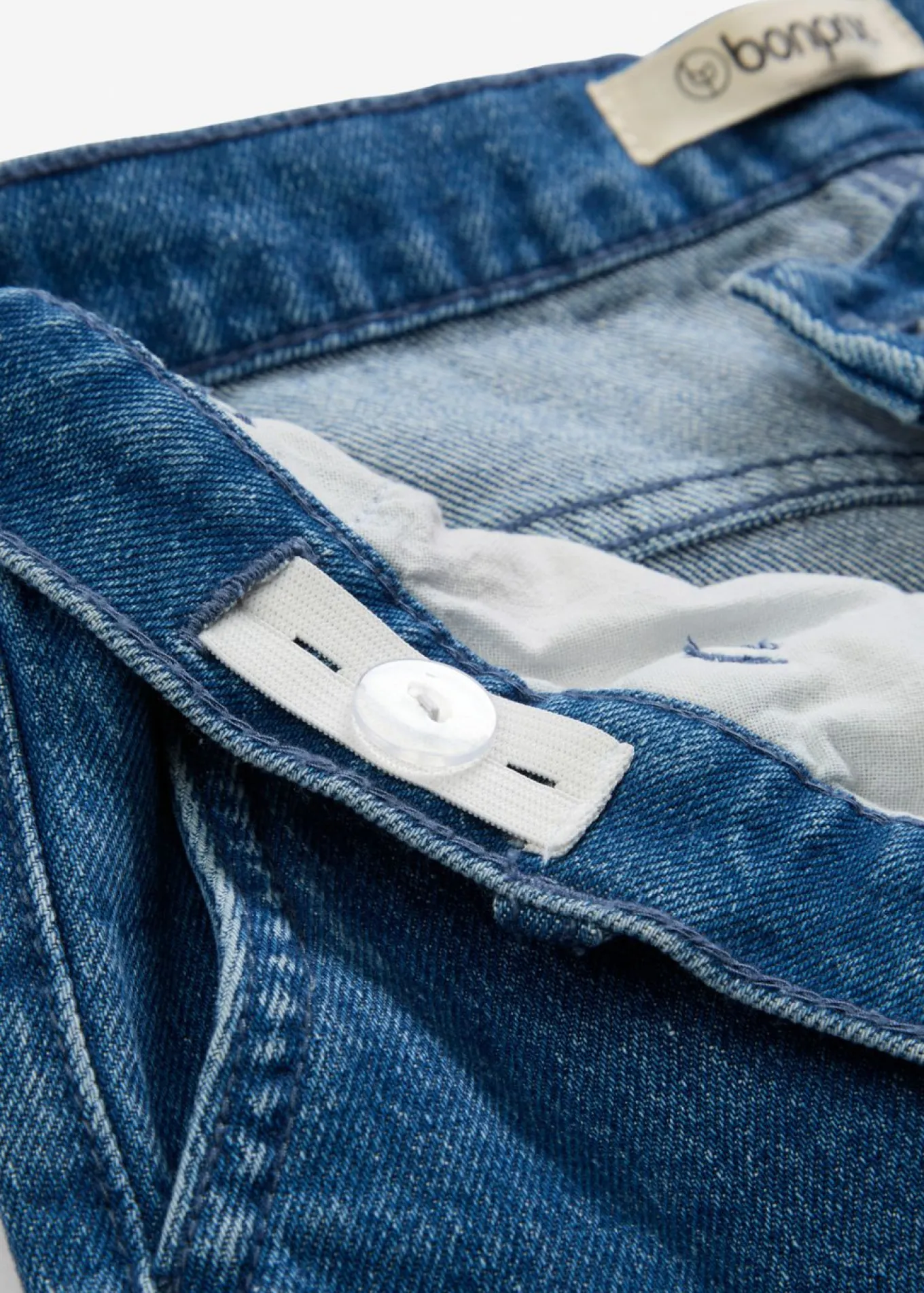 Vaqueros cargo, loose fit, con cintura ajustable, straight