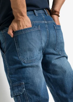 Vaqueros cargo, regular fit, largo 3/4, straight