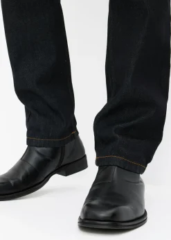 Vaqueros classic fit con cintura elástica, straight