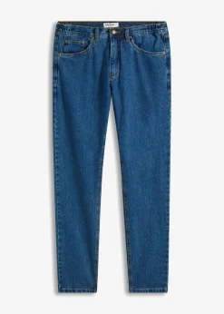 Vaqueros classic fit con cintura elástica, straight