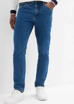 Vaqueros classic fit con cintura elástica, straight