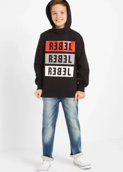 Vaqueros de chándal sin cierre, regular fit, straight