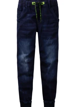 Vaqueros de chándal sin cierre, regular fit, tapered