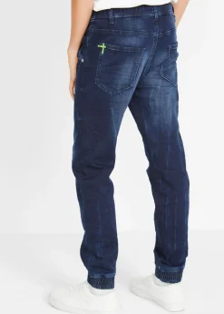 Vaqueros de chándal sin cierre, regular fit, tapered