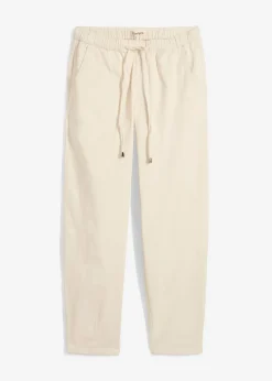 Vaqueros de corte barrel, mid waist, cintura cómoda