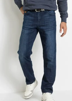 Vaqueros de corte clásico con entrepierna reforzada y perneras tapered