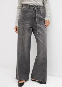Vaqueros de pernera ancha, high waist