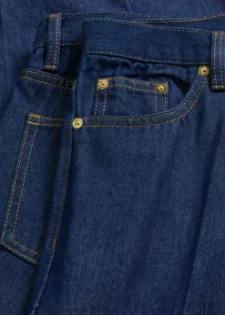 Vaqueros de pernera ancha, mid waist