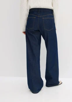 Vaqueros de pernera ancha, mid waist