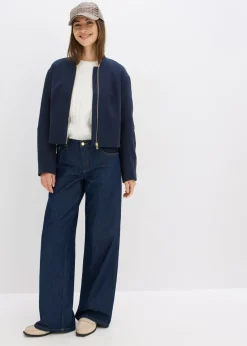 Vaqueros de pernera ancha, mid waist