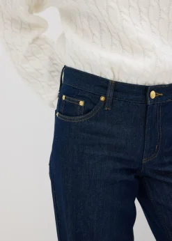 Vaqueros de pernera ancha, mid waist