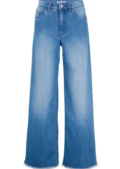 Vaqueros de pernera ancha, high waist