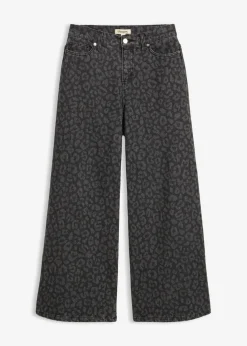 Vaqueros de pernera ancha, mid waist