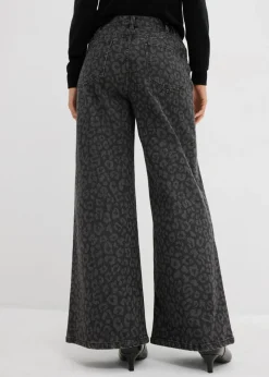 Vaqueros de pernera ancha, mid waist