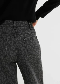 Vaqueros de pernera ancha, mid waist
