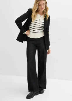 Vaqueros de pernera ancha, mid waist