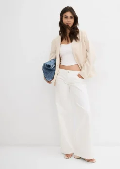 Vaqueros de pernera ancha, low waist