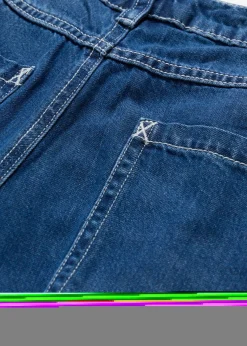 Vaqueros de pernera ancha, mid waist